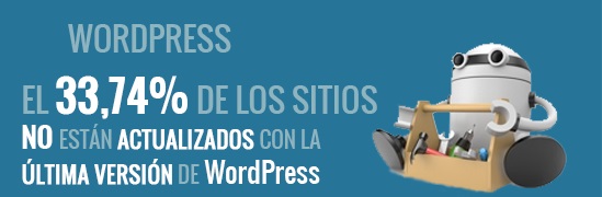 Datos de actualización de WordPress